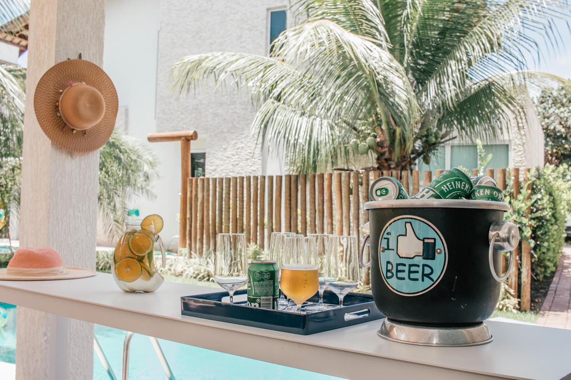 Casa 4 Suites Beira-Mar Praia De Muro Alto Pôrto das Galinhas エクステリア 写真