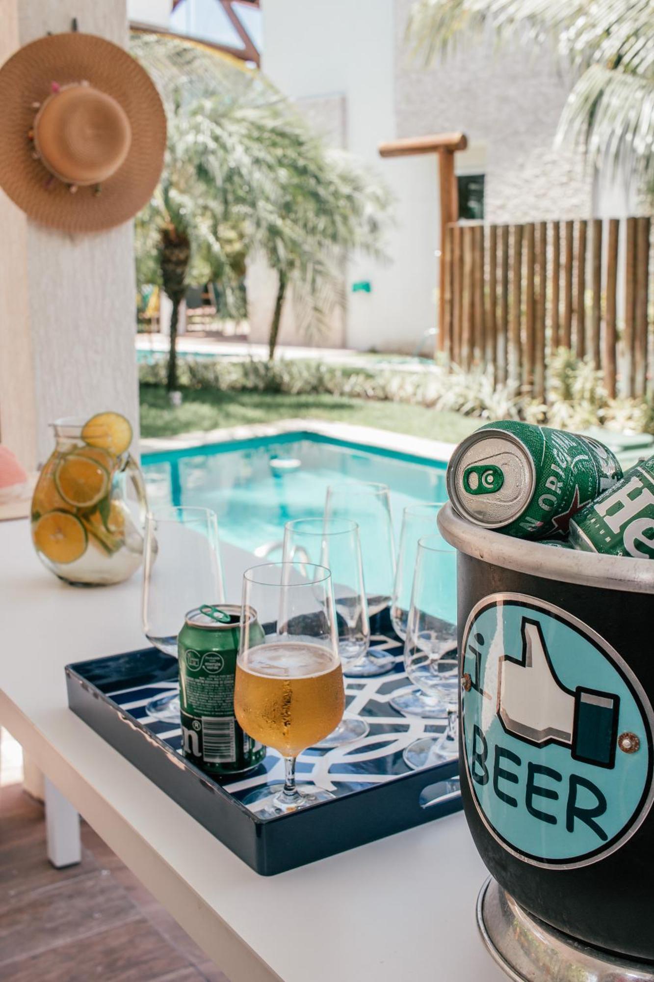 Casa 4 Suites Beira-Mar Praia De Muro Alto Pôrto das Galinhas エクステリア 写真